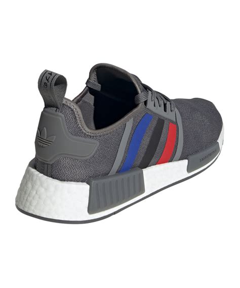 adidas nmd r1 schwarz grau|Adidas NMD r1 men's.